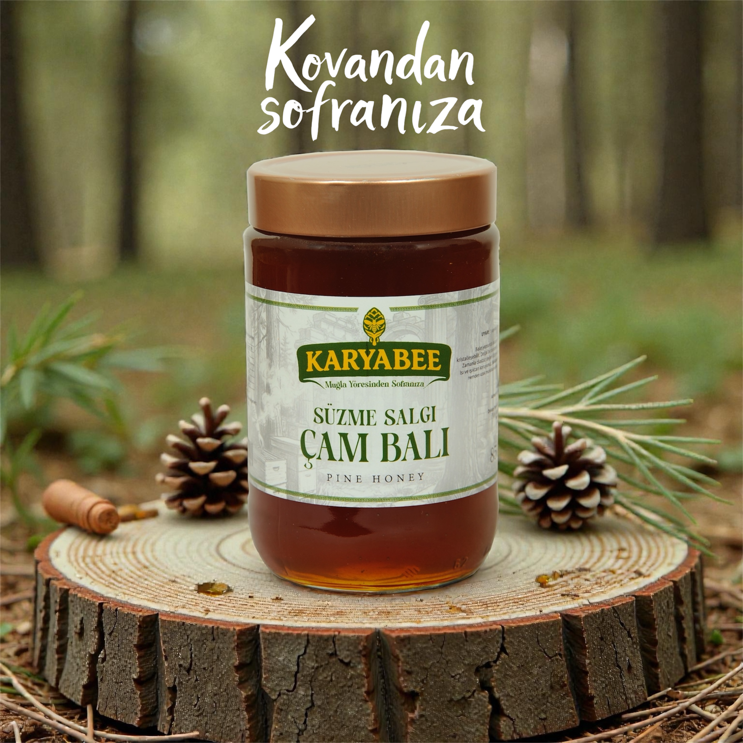 Süzme  Çam Balı - 850 gr