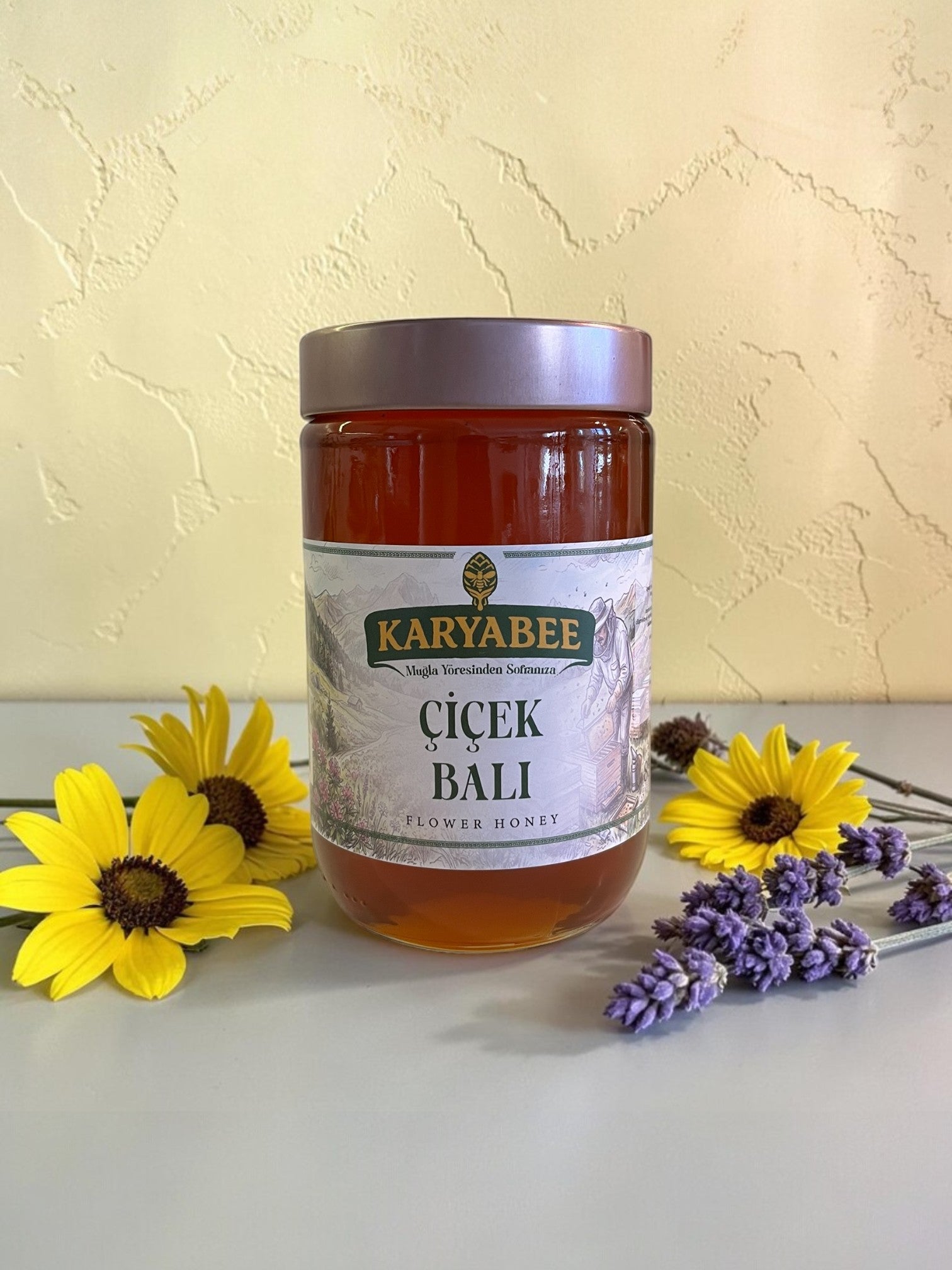 Süzme Çiçek Balı - 850 gr