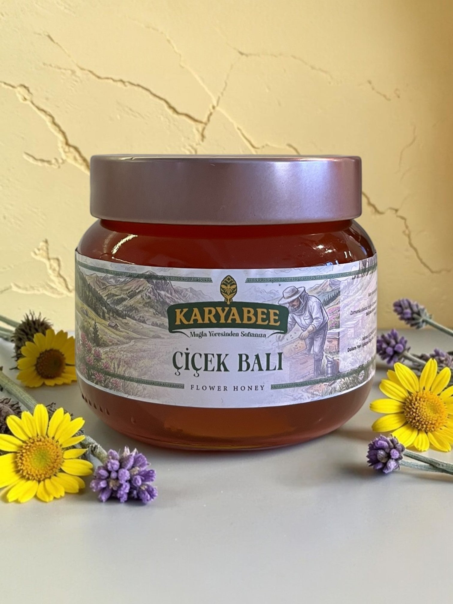 Süzme Çiçek Balı - 450 gr