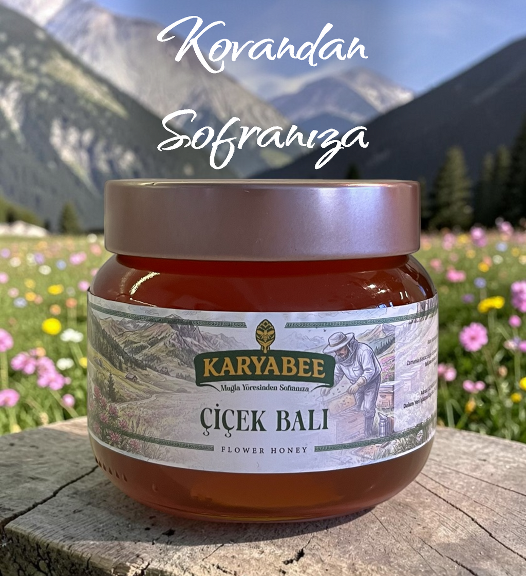 Süzme Çiçek Balı - 450 gr
